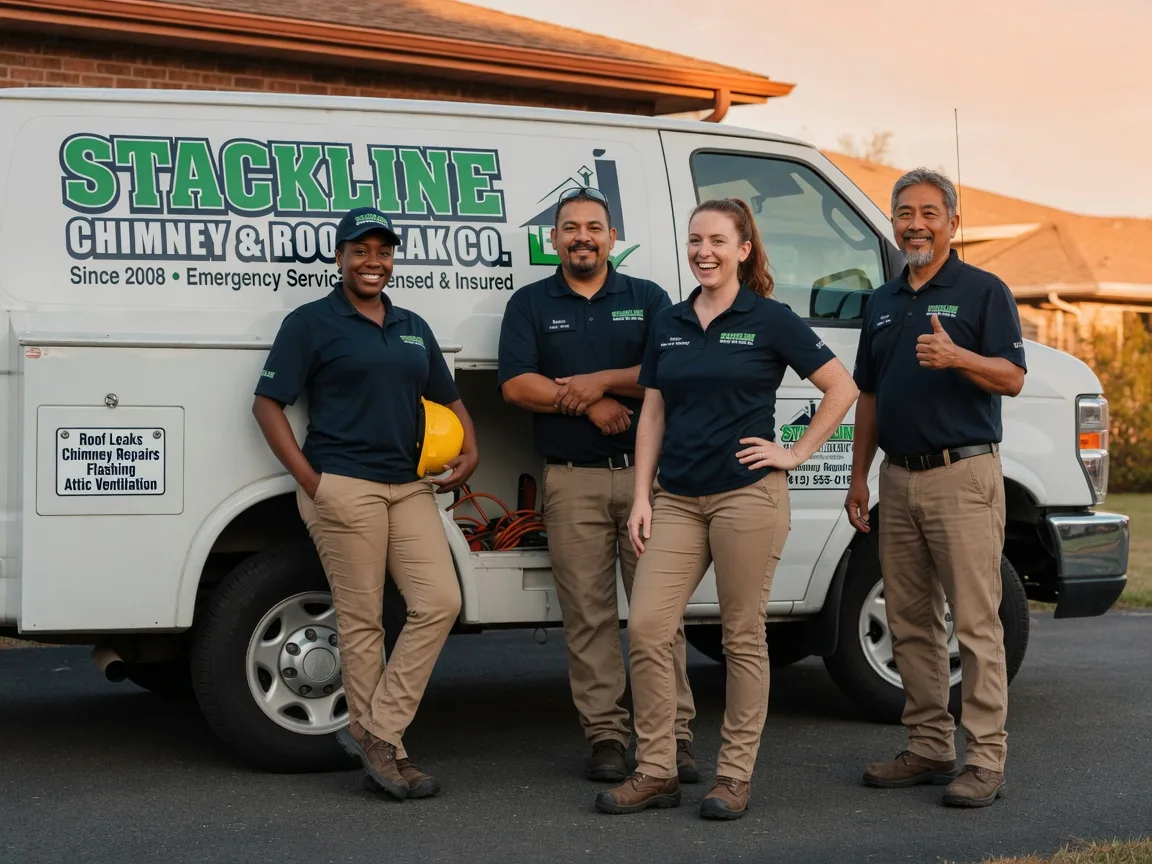 Chimney flashing repair company in Enfield, NH